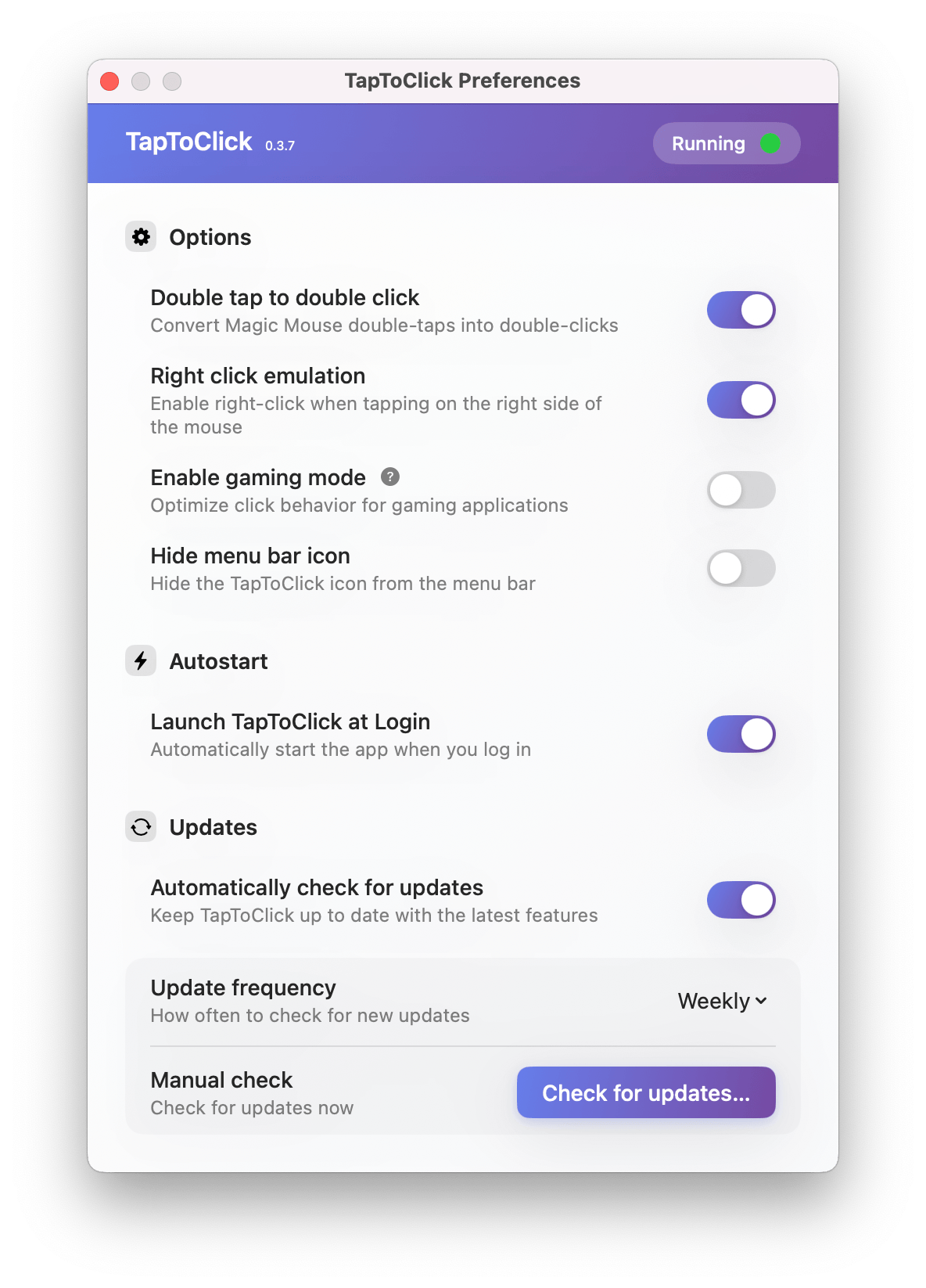 Application screenshot