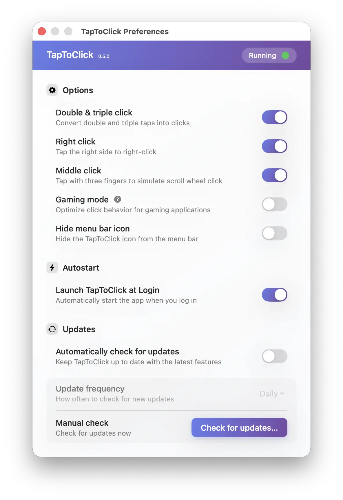 Application screenshot